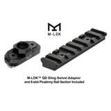 Leapers UTG - PRO AR-15 Super Slim M-LOK Carbine Rail - Black