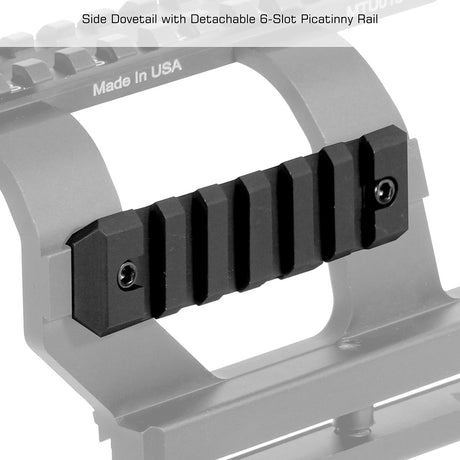 Leapers UTG - PRO Quick Detach AK Side Mount - Black
