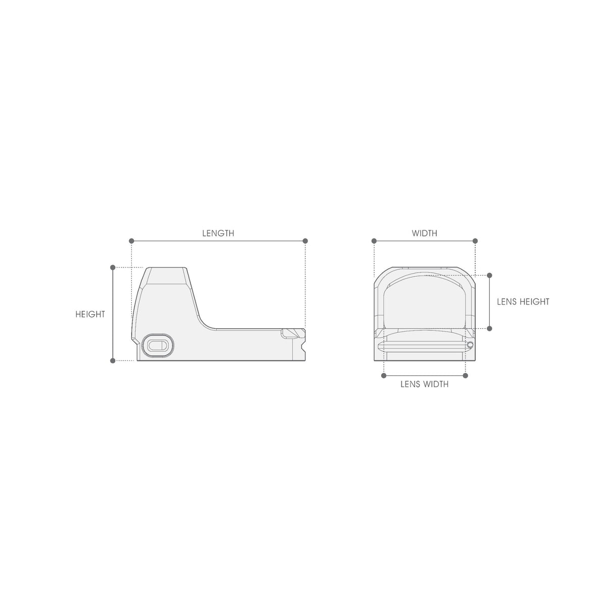 Leapers UTG - OP3 Micro Green Dot Sight 4 MOA - Black
