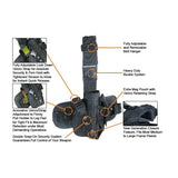 Leapers UTG - Special Ops Universal Leg Holster, Right Hand