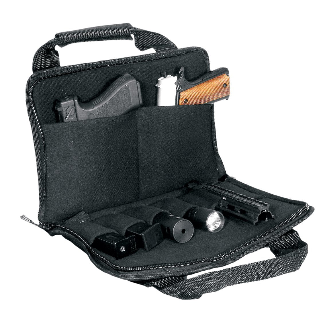 Leapers UTG - Deluxe Double Pistol Case, Black