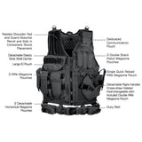 Leapers UTG - 547 Law Enforcement Tactical Vest - Black