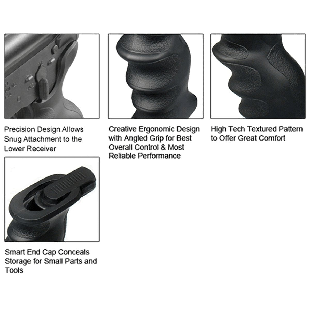 Leapers UTG - Model 4 Combat Sniper Pistol Grip for AR-15