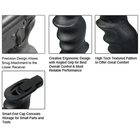 Leapers UTG - Model 4 Combat Sniper Pistol Grip for AR-15
