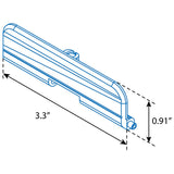 Leapers UTG - Quick Install Dust Cover for .223/5.56 - Black