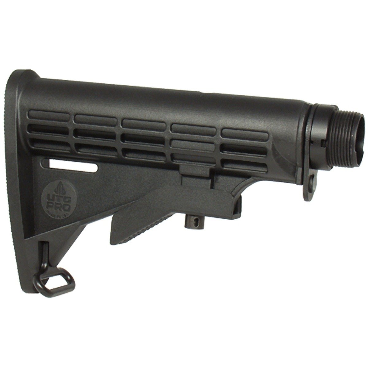 Leapers UTG - Model 4 6-Position Mil-Spec Stock Assembly - Black