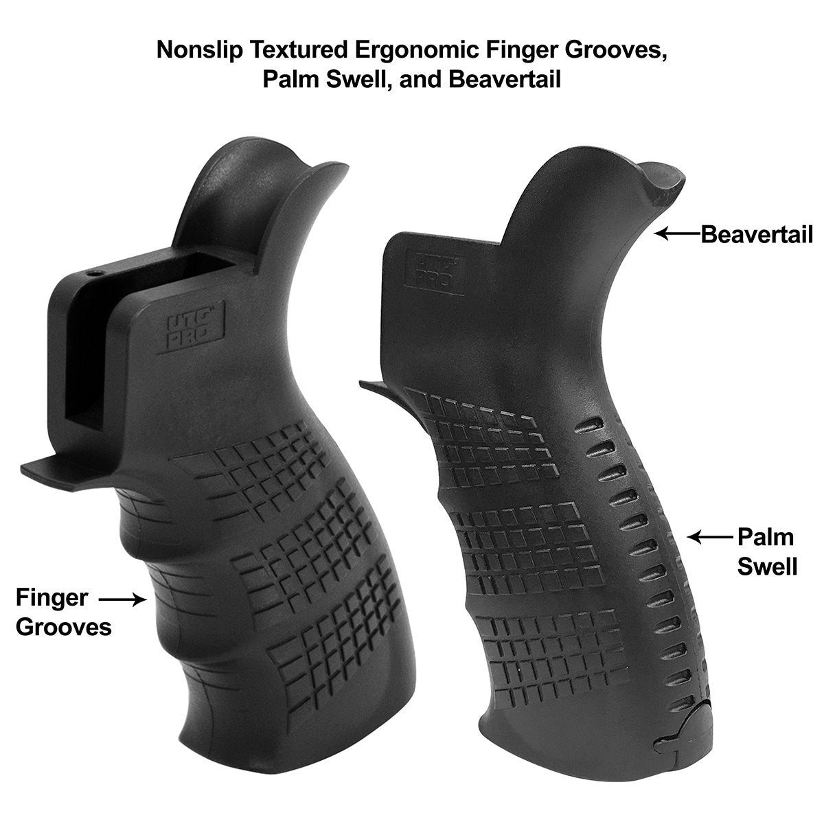 Leapers UTG - PRO AR15 Ambidextrous Pistol Grip - Black
