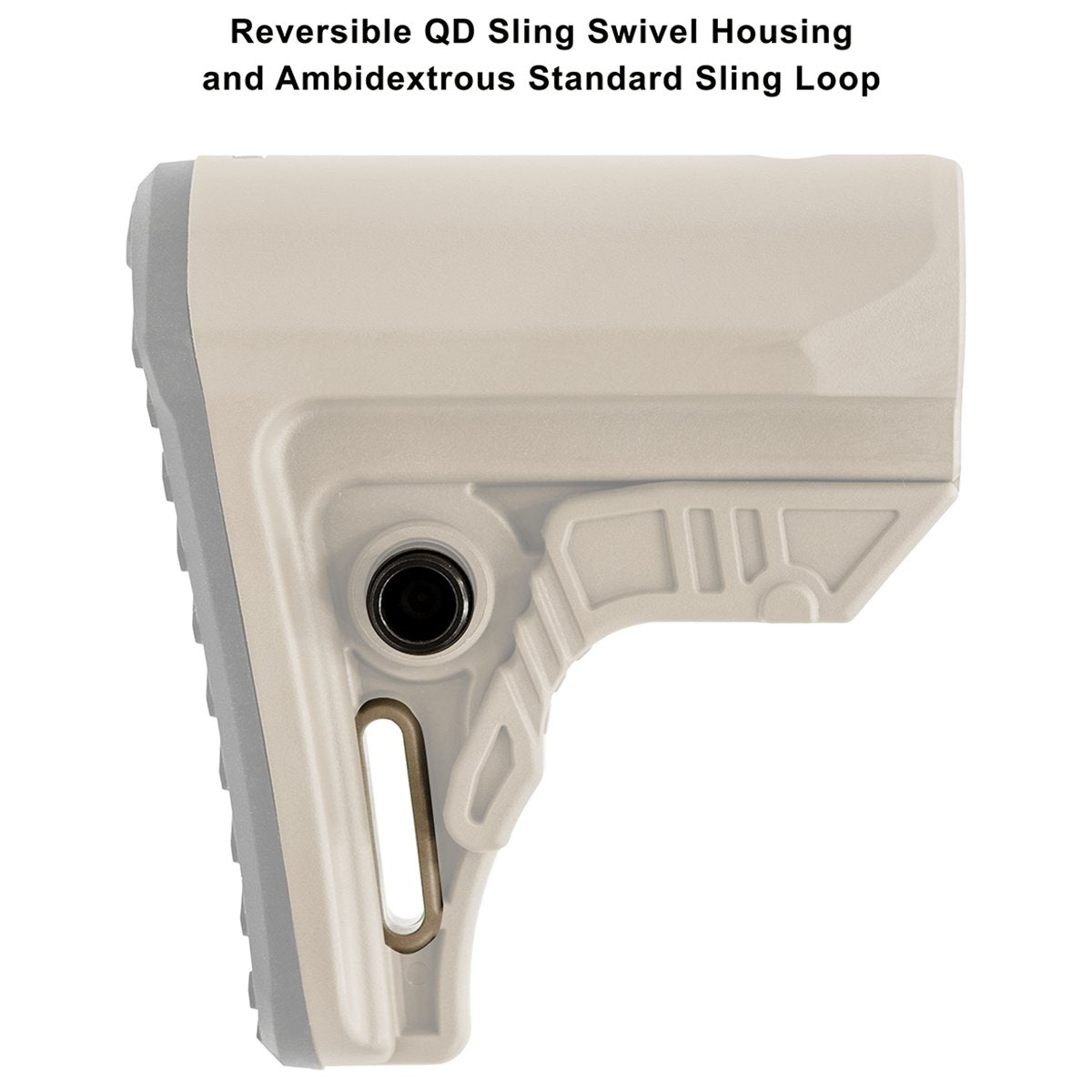 Leapers UTG - PRO AR15 Mil-Spec Stock - FDE