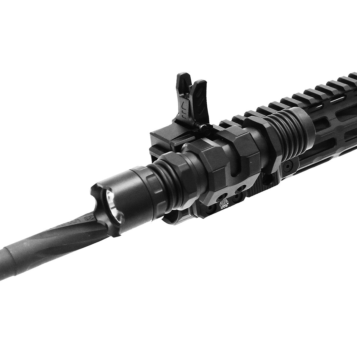 Leapers UTG - M-LOK Offset Flashlight Ring Mount - Black