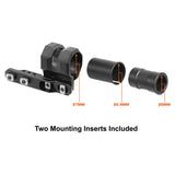Leapers UTG - M-LOK Offset Flashlight Ring Mount - Black