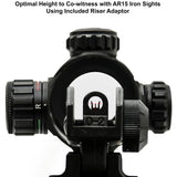 Leapers UTG - ITA Red/Green T-Dot with QD Mount
