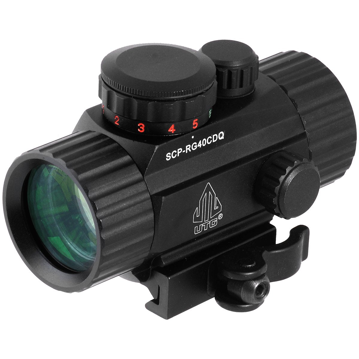 UTG - 3.8" ITA Red/Green Circle Dot Sight with Mount