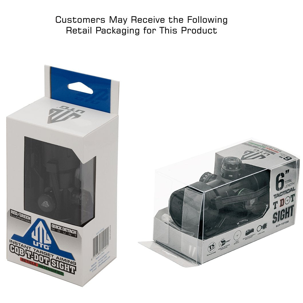 Leapers UTG - 6" ITA R/G CQB T-Dot Sight with Mount