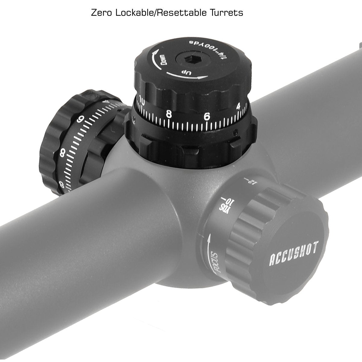 Leapers UTG - AccuShot 4-16X44 AO Rifle Scope, 36-Color Mil-Dot