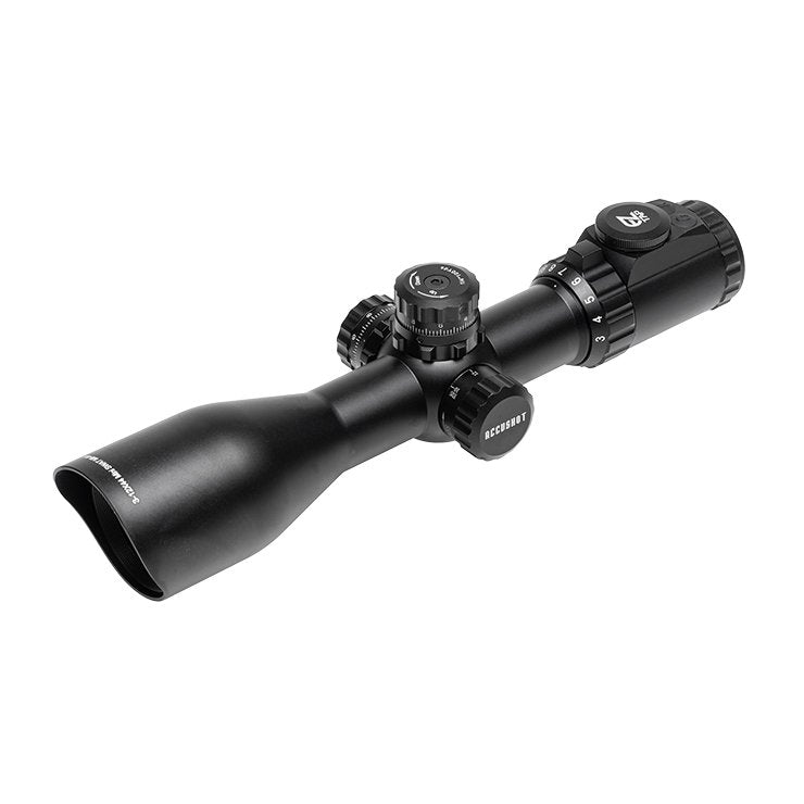 Leapers UTG - 3-12X44 SWAT Compact Rifle Scope with Rings