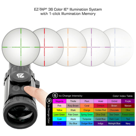 Leapers UTG - 3-12X44 SWAT Compact Rifle Scope with Rings
