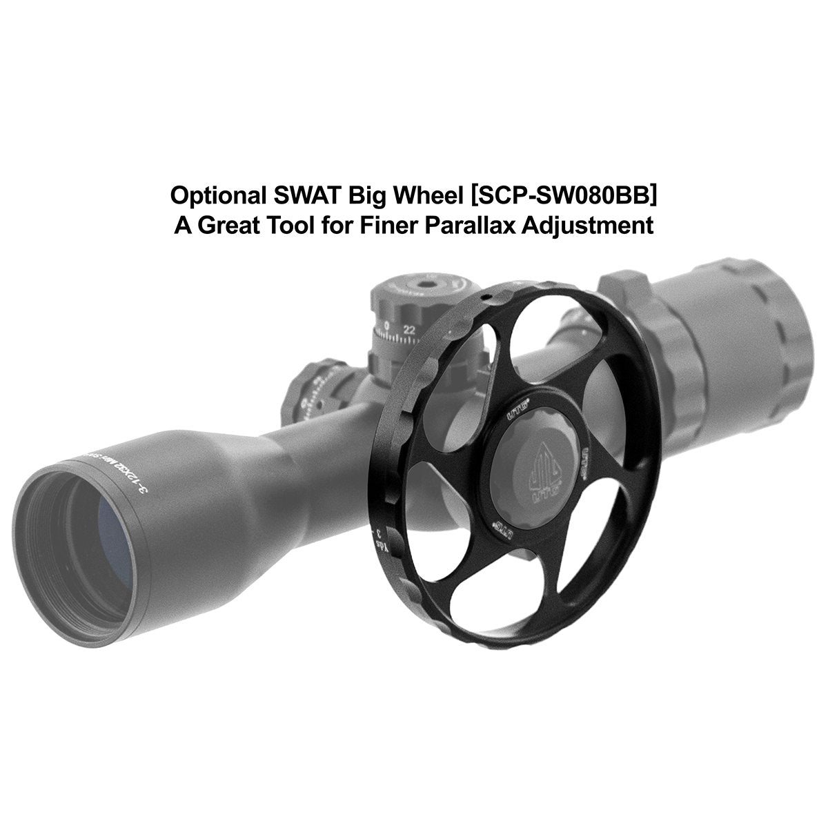 Leapers UTG - BugBuster 3-12X32 Rifle Scope with Mil-Dot Reticle