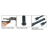 Leapers UTG - Universal Shooter's Bipod, Tactical/Sniper, Black