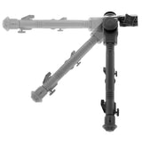 Leapers UTG - Over Bore 7-11" Picatinny Bipod - Black