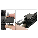 Leapers UTG - Over Bore 7-11" Picatinny Bipod - Black