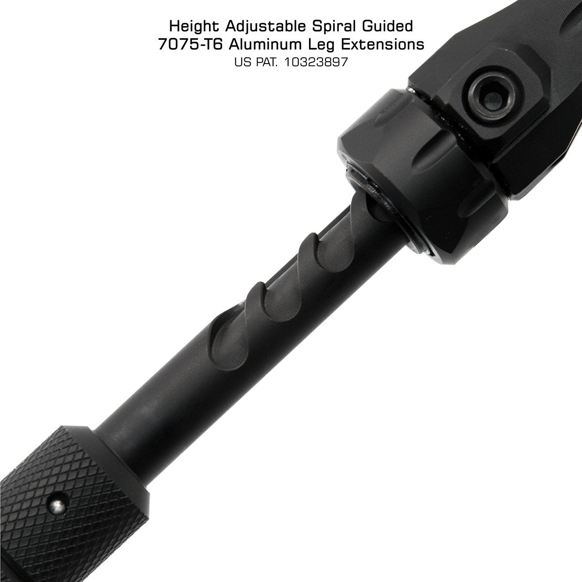 Leapers UTG - PRO TBNR 7-9" Picatinny Bipod - Black