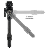 Leapers UTG - PRO TBNR 7-9" Picatinny Bipod - Black