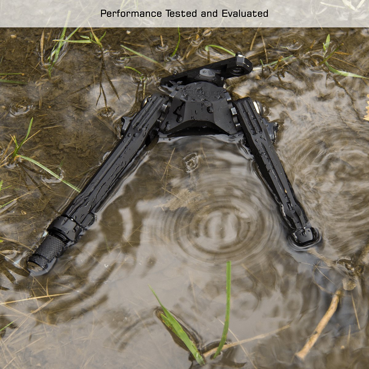 Leapers UTG - PRO TBNR 7-9" Picatinny Bipod - Black