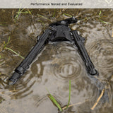 Leapers UTG - PRO TBNR 7-9" Picatinny Bipod - Black