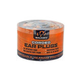 Walkers - Foam Corded Ear Plugs 50 Pack - Orange