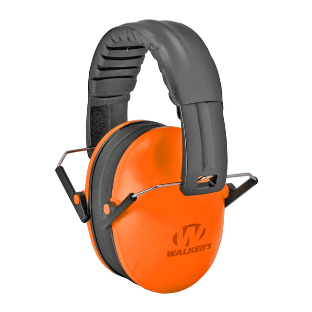 Walkers - Ultra Compact Passive Earmuff - Orange
