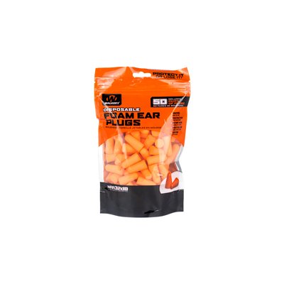 Walkers - Foam Ear Plugs 50 Pack - Orange