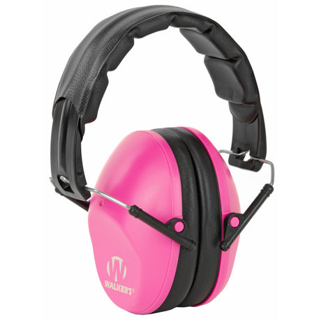 Walkers - Passive Folding Earmuff - Pink