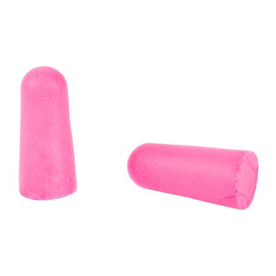Walkers - Pink Foam Ear Plugs with Case, 7 Pairs