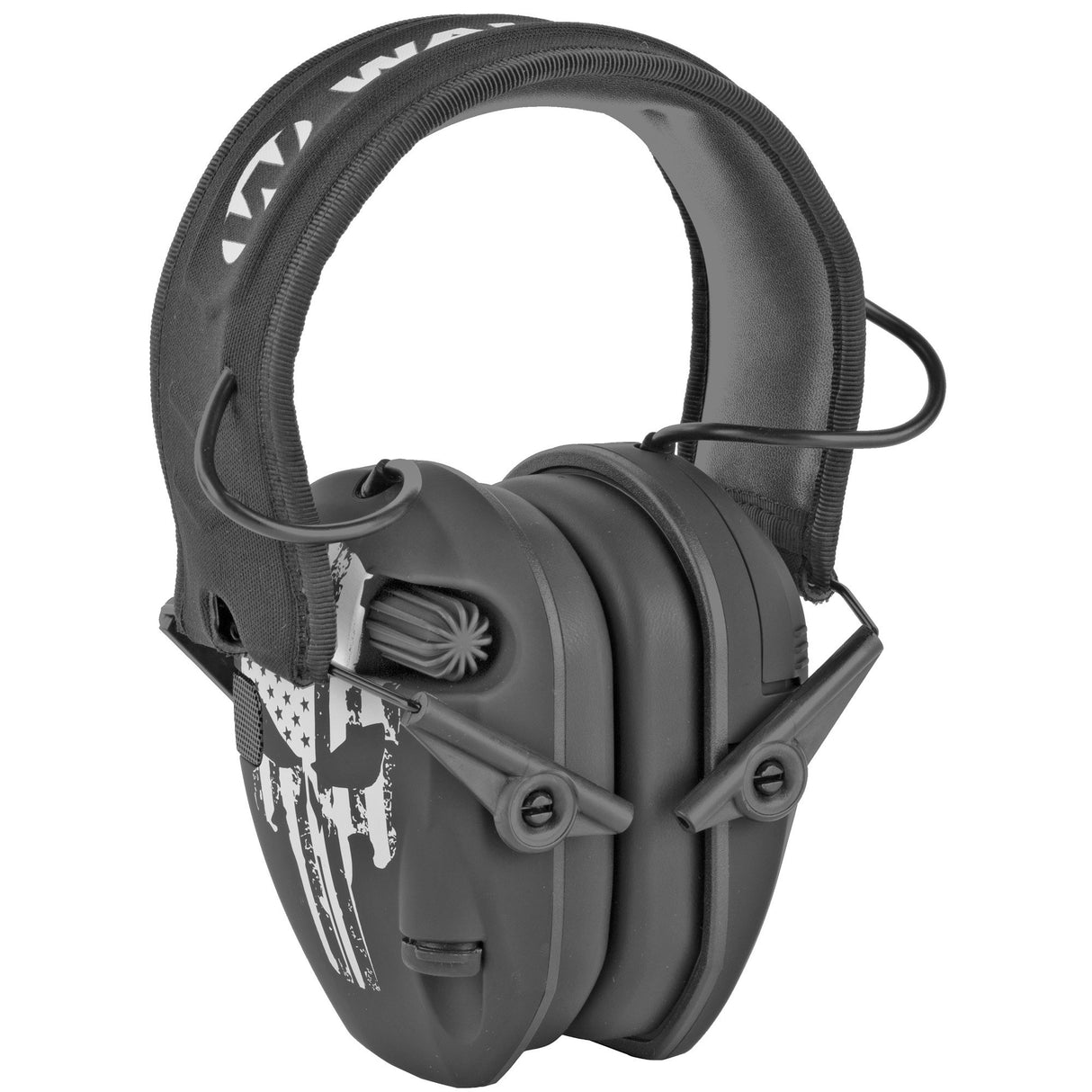 Walkers - Razor Freedom Slim Electronic Earmuff with Punisher Logo