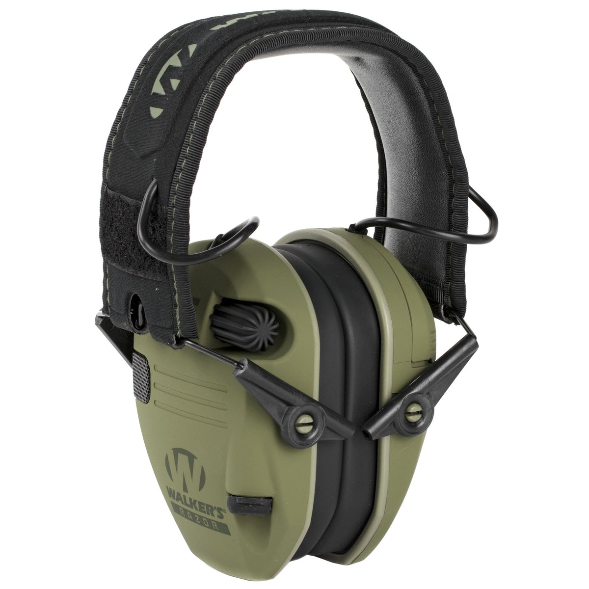 Walkers - Razor Electronic Earmuff, OD Green