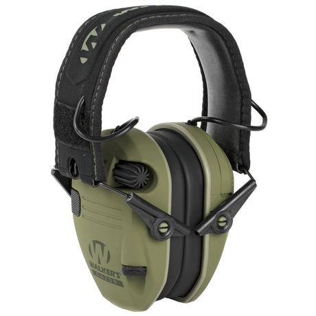 Walkers - Razor Electronic Earmuff, OD Green