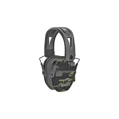 Walkers - Tacti-Grip Razor Electronic Earmuff, MultiCam Gray