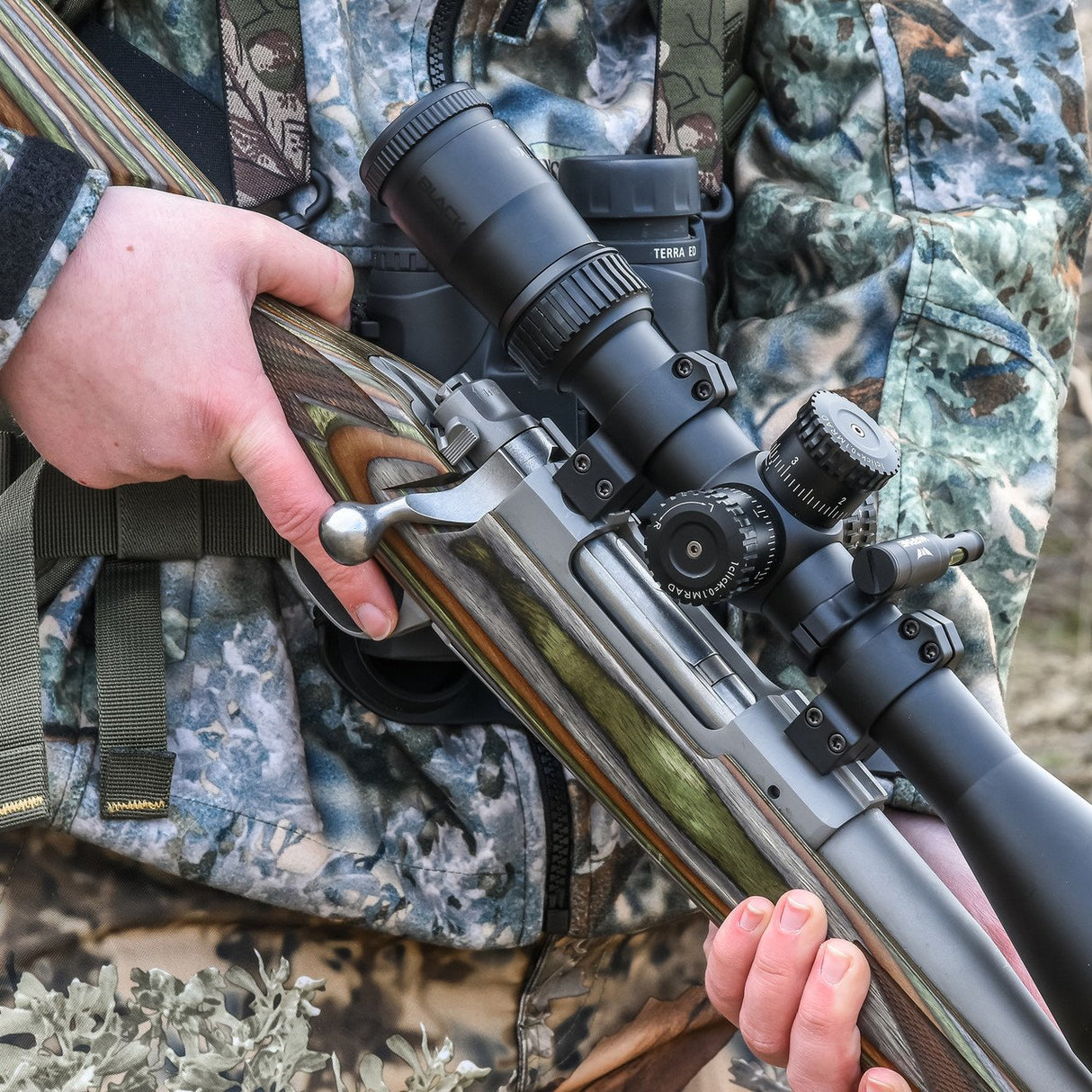 Warne - Ruger M77 1" Medium Matte Rings