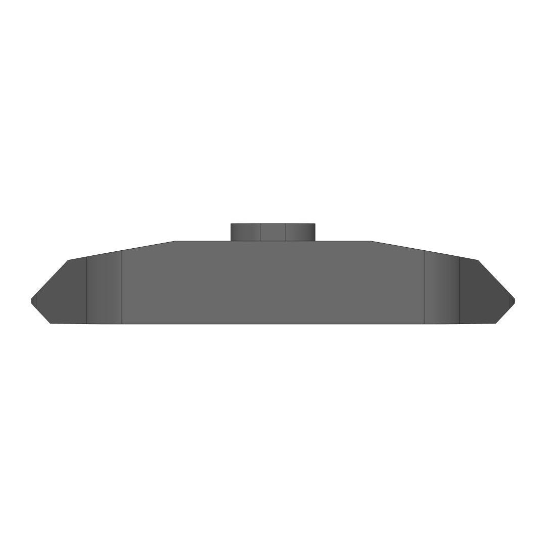 Warne - Tactical 12" ARCA Rail for M-LOK - Black
