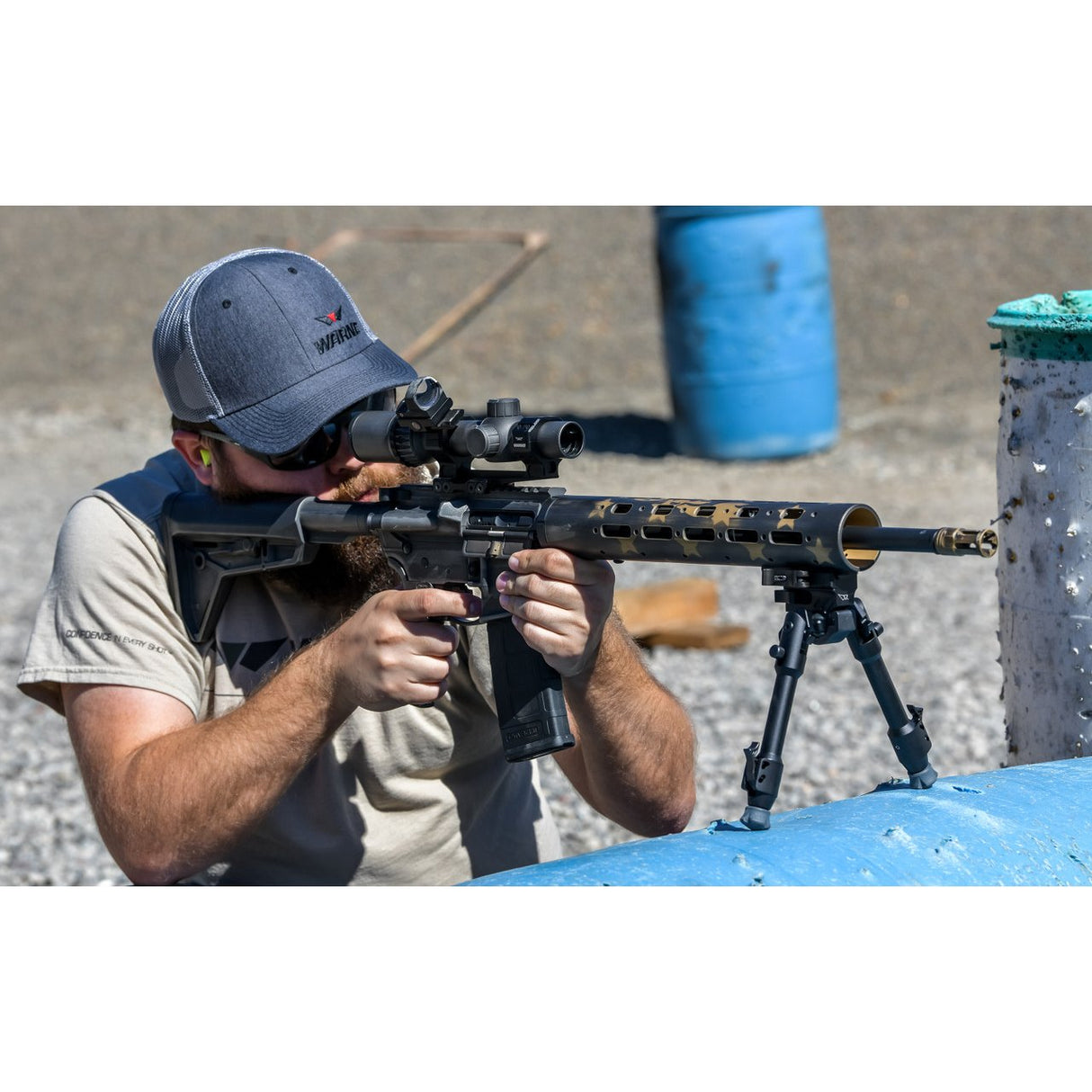 Warne - Skyline Precision Bipod for Picatinny/Weaver Rail - Black