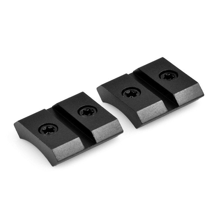 Warne - Maxima 2 Piece Base for Browning BAR - Black