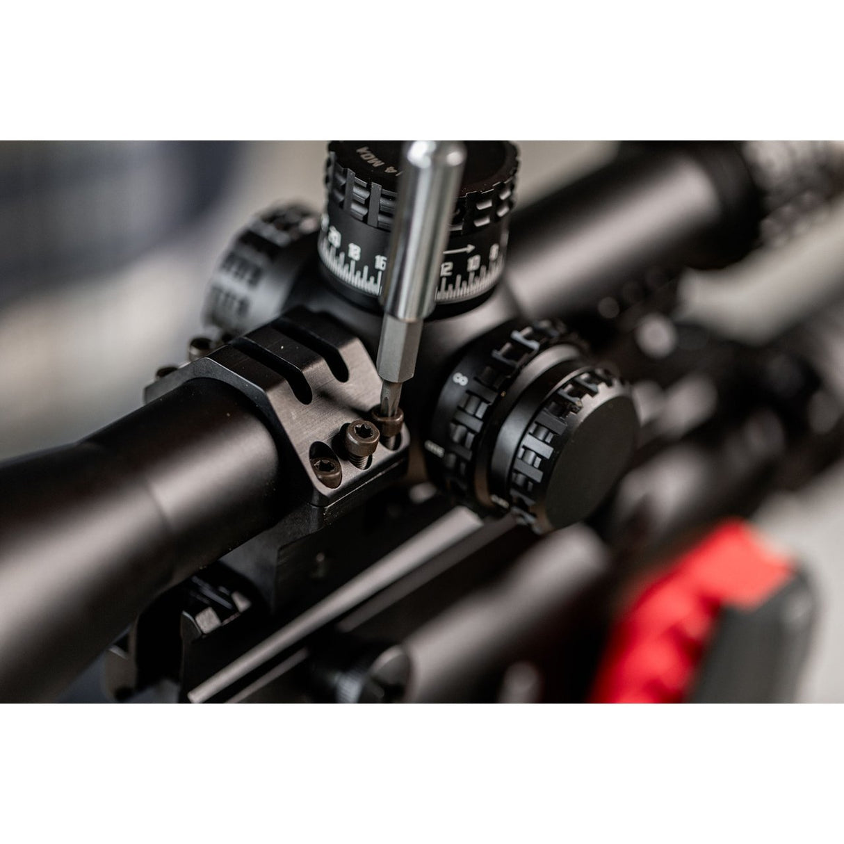 Weaver - Tactical 6-Hole 30mm Medium Scope Rings - Matte Black
