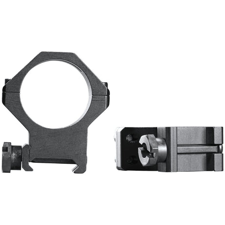 Weaver - 4 Hole Tactical 30mm High Rings - Matte Black