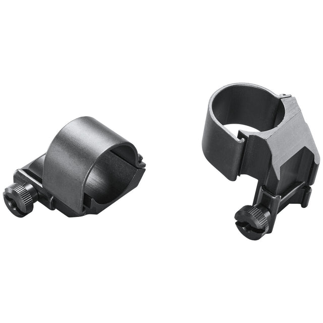 Weaver - Top Mount Rings 1" Dual Extension - Matte Black