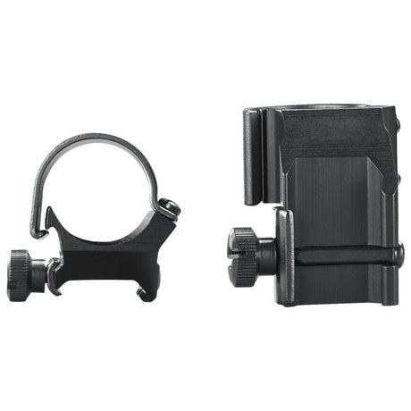Weaver - Top Mount Rings 1" Dual Extension - Matte Black