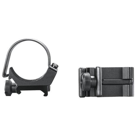 Weaver - Top Mount Extension Rings 30mm Low - Black