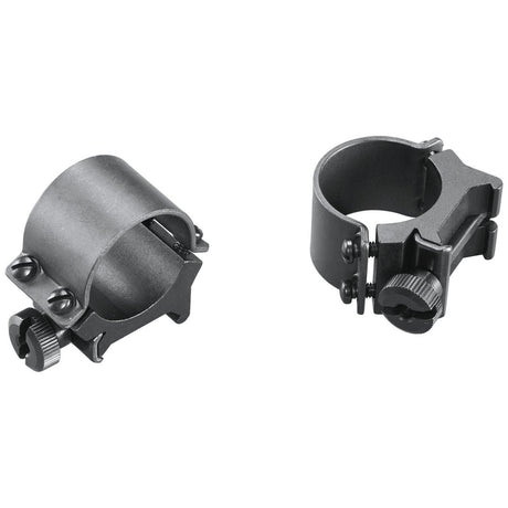 Weaver - Sure Grip 1" Medium Rings - Matte Black