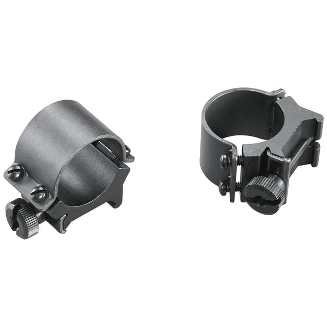 Weaver - Sure Grip 1" Medium Rings - Matte Black