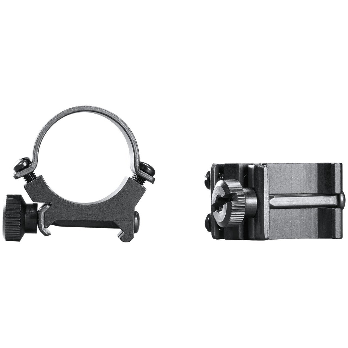 Weaver - Sure Grip 1" Medium Rings - Matte Black