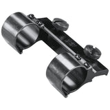 Weaver - Side Mount Rings 1" High - Black